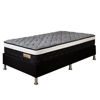 Imagen de Set Colchon PERLA NEGRA + Box PREMIUM 110 188