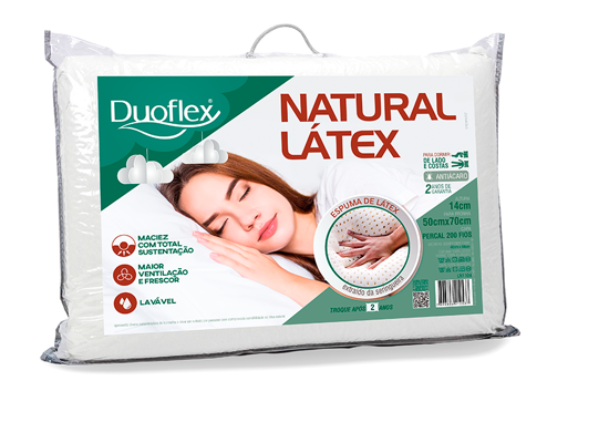 Imagen de Almohada NATURAL latex Duoflex