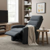 Imagen de Poltrona ARYANI reclinable gris 103X69X60