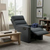 Imagen de Poltrona ARYANI reclinable gris 103X69X60