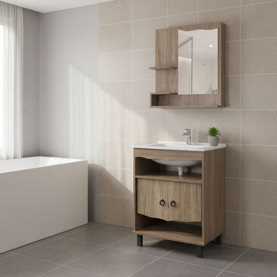 Imagen de Conj.baño Colonial con espejo