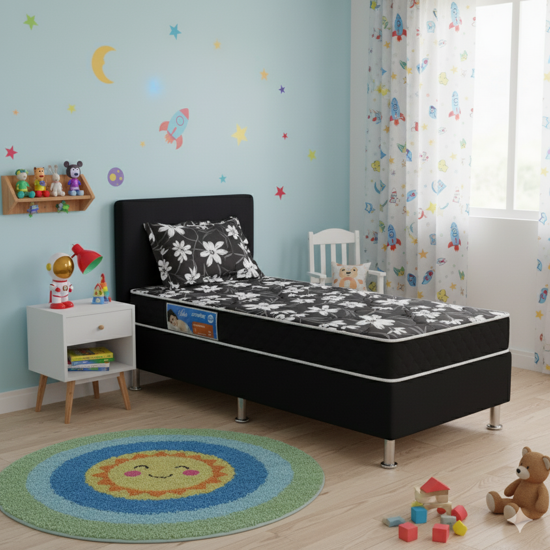 Imagen de Set Colchon ECOBAMBU + Box PREMIUM 78 188 / 20