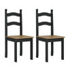 Imagen de Silla BARBACOA x 2 madera negro miel