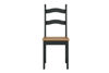 Imagen de Silla BARBACOA x 2 madera negro miel