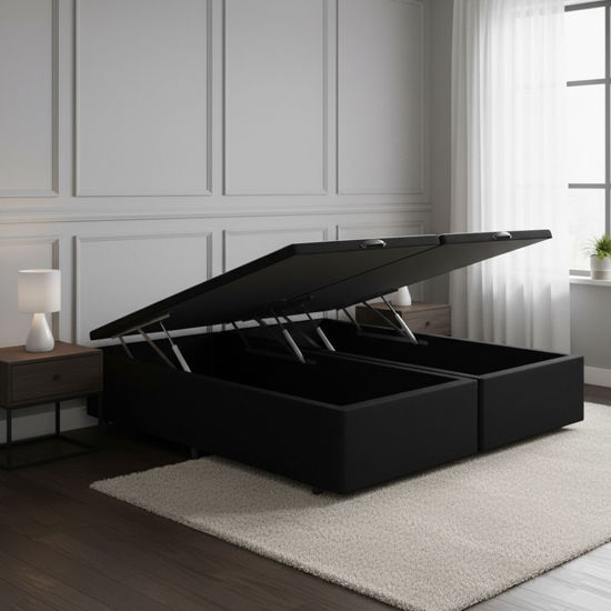Imagen de Cama Baul SLEEP negro 79 198 (1 de 2)