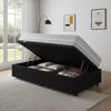 Imagen de Set Cama Baul SLEEP + Colchon CARBONO 110