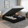 Imagen de Set Cama Baul SLEEP + Colchon CARBONO 158