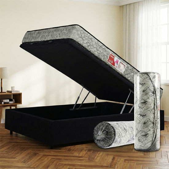 Imagen de Set Cama Baul SLEEP + Colchon AZA COMPRESS 138 15