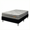 Imagen de Set Colchon CLEAN FLORAL D65 + Box PREMIUM 138 188