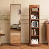 Imagen de Espejo c/estantes BOOK giratorio 170x30 marron