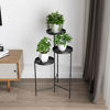 Imagen de Multiuso macetero 3 estantes PLEGABLE negro 90 cm