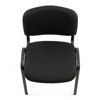 Imagen de Silla WORK  FIJA apilable asiento Tapizado