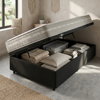 Imagen de Set Cama Baul SLEEP + Colchon CARBONO 110