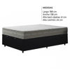 Imagen de Set Cama Baul SLEEP + Colchon CARBONO 138