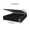 Imagen de Cama Baul SLEEP negro 79 198 (1 de 2)