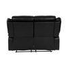 Imagen de Sillon reclinable RAFAEL negro 2 cuerpos