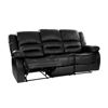 Imagen de Sillon reclinable RAFAEL negro 3 cuerpos