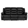 Imagen de Sillon reclinable RAFAEL negro 3 cuerpos