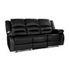 Imagen de Sillon reclinable RAFAEL negro 3 cuerpos