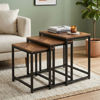 Imagen de Mesa de Living DYLAN Set x3 50*40/45*35/40*30cm