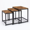 Imagen de Mesa de Living DYLAN Set x3 50*40/45*35/40*30cm