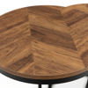Imagen de Mesa de Living LARRY Set x3 50/45/40cm redonda