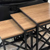 Imagen de Mesa de Living SCOT Set x3 45/40/35cm cuadrada