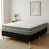 Imagen de Set Colchon CARBONO + Box PREMIUM 138 188
